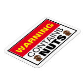 WAARSCHUWING bevat noten Magneet (Linkerzijde)