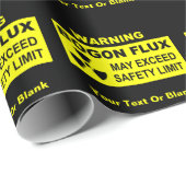 Waarschuwing: Bogon Flux Cadeaupapier (Rol Hoek)