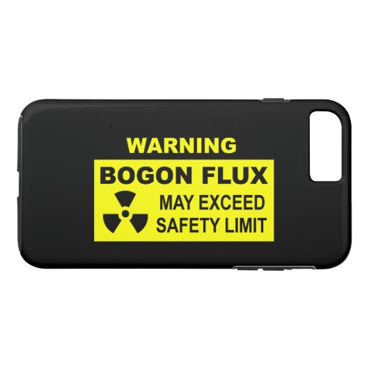 Waarschuwing: Bogon Flux Case-Mate iPhone Case (Achterkant (Horizontaal))