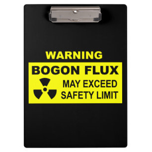 Waarschuwing: Bogon Flux Klembord