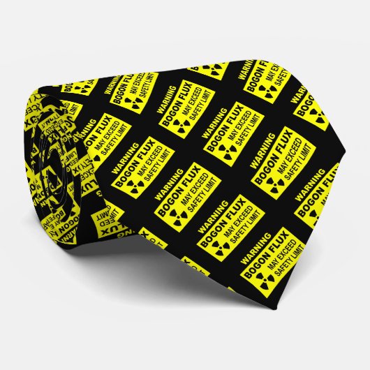 Waarschuwing: Bogon Flux Stropdas (Opgerold)