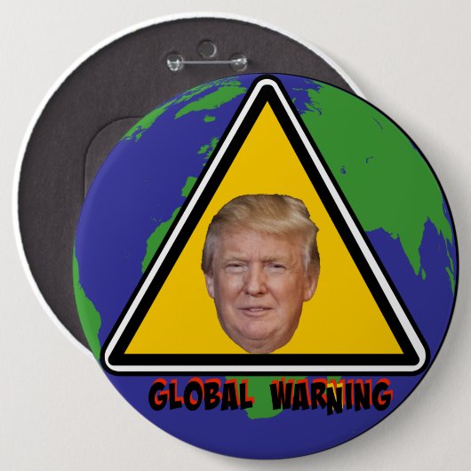 Waarschuwing Button (Voorkant /achterkant)