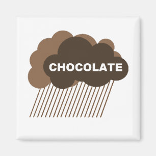 Waarschuwing: Chocolade Rain Magneet