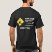'Waarschuwing' Cook'n Shirt - Appetite (Achterkant)