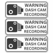 Waarschuwing Dash CAM-opname voertuig camera bevei