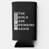 Waarschuwing dat de meisjes weer drink (Achterkant)