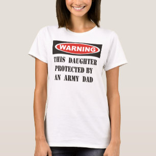 Waarschuwing - Dochter T-shirt