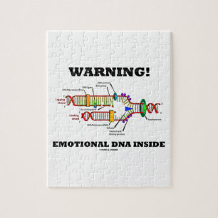 Waarschuwing! Emotioneel DNA binnen (DNA-replicati Legpuzzel