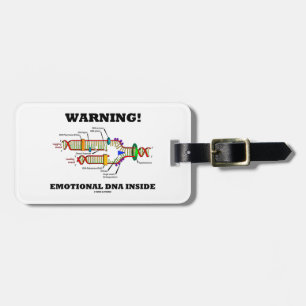 Waarschuwing! Emotionele DNA binnen (de Replicatie Bagagelabel