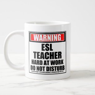 Waarschuwing ESL-leraar hard op het werk stoort ni Extra Grote Beker