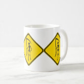 Waarschuwing: Grim Reaper Xing! Koffiemok (Voorkant rechts)