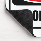 Waarschuwing GROOMSMAN Mousepad Muismat (Hoek)
