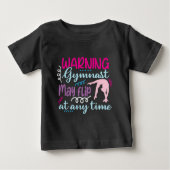 Waarschuwing Gymnast Kan Op Elk Moment Salto Maken (Voorkant)