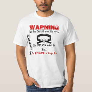 Waarschuwing Het is niet de Belt, het is de Persoo T-shirt