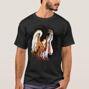 Waarschuwing - Huilende engel - Knipper niet met 1 T-shirt