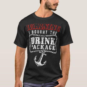 Waarschuwing ik de cruise van het Pakket van de Dr T-shirt