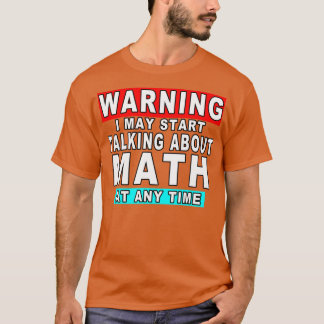 Waarschuwing: ik kan op elk moment beginnen met pr t-shirt