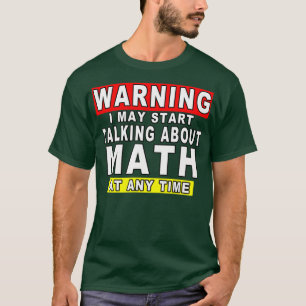 Waarschuwing: ik kan op elk moment beginnen met pr t-shirt
