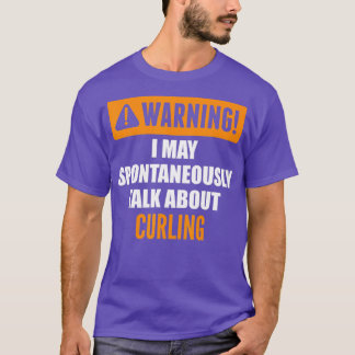 Waarschuwing ik kan spontaan praten over het vastl t-shirt