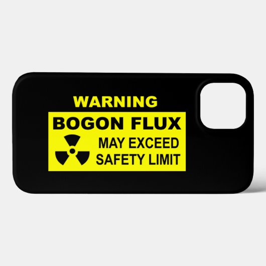 Waarschuwing: iPhone-Hoesje-Mate Bogon Flux Case-Mate iPhone Case (Achterkant (horizontaal))