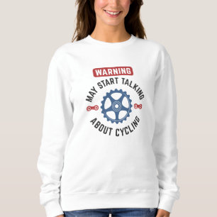 Waarschuwing kan beginnen met praten over fietsen trui