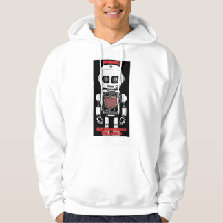 Waarschuwing: Kan het hebben over AI Heren Wit Hoodie
