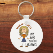 Waarschuwing kan langer duren sleutelhanger (Voorkant)