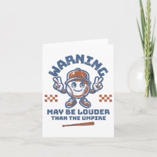 Waarschuwing kan luider zijn dan de Umpire Game Da Kaart