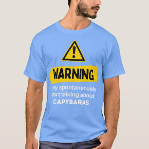 Waarschuwing kan spontaan beginnen met praten over t-shirt