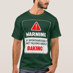Waarschuwing kan spontaan beginnen met praten over t-shirt