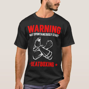 WAARSCHUWING kan spontaan beginnen T-shirt