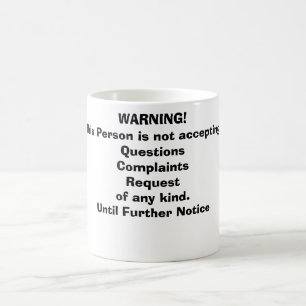 WAARSCHUWING! KOFFIEMOK