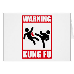 waarschuwing kung fu