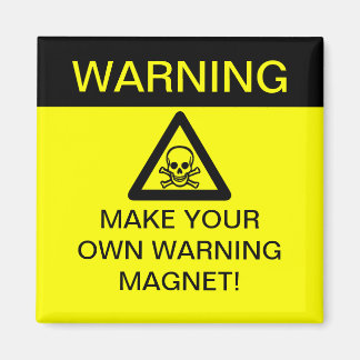 WAARSCHUWING - Maak je eigen (!) Magneet