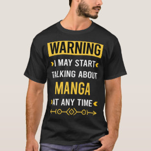 Waarschuwing Manga T-shirt