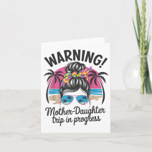 Waarschuwing moeder dochter reis in uitvoering Gra Kaart