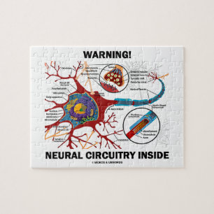 Waarschuwing! Neurale Circuitry Inside (Neuron Syn Legpuzzel