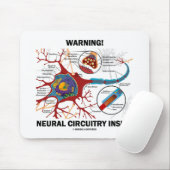 Waarschuwing! Neurale Circuitry Inside (Neuron Syn Muismat (Met muis)