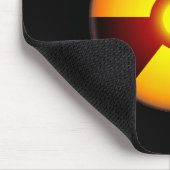 Waarschuwing nucleaire straling muismat (Hoek)