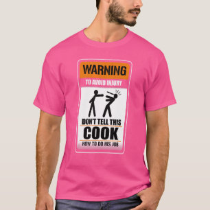 Waarschuwing om letsel te voorkomen Vertel deze ko T-shirt