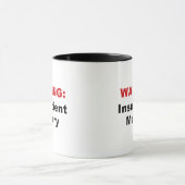 WAARSCHUWING: onvoldoende Mok geheugenkoffie (Midden)