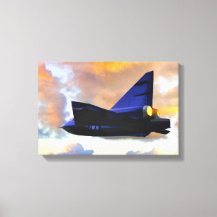 WAARSCHUWING OVER DE FABRIKANT F2Y Zee Dart Canvas Afdruk