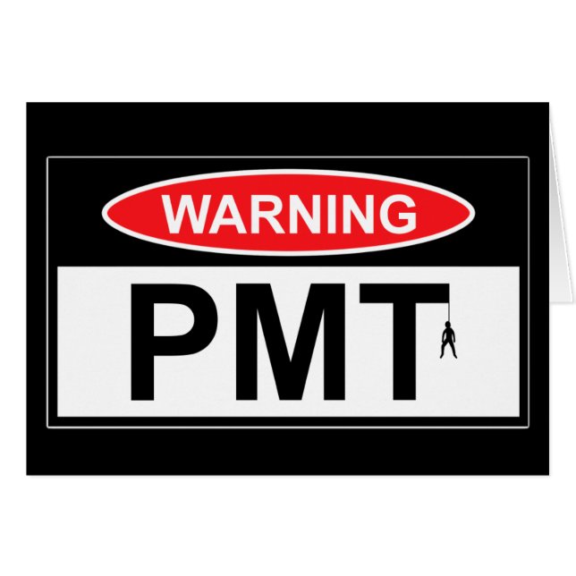 Waarschuwing PMT (Voorkant Horizontaal)