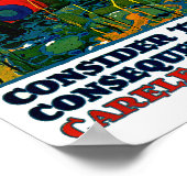 Waarschuwing! Poster (Hoek)