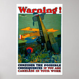 Waarschuwing! Poster