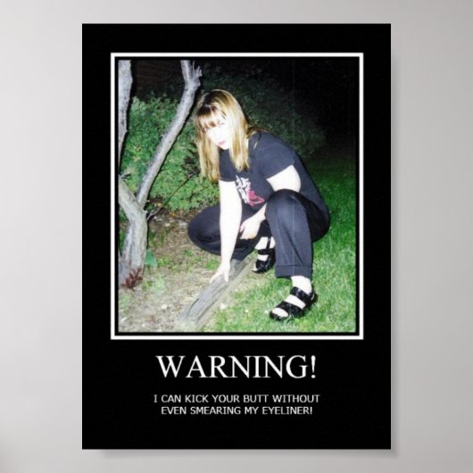 Waarschuwing Poster (Voorkant)