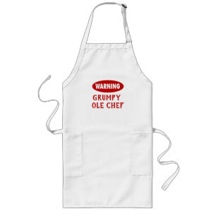  waarschuwing Reumpy Chef Schort