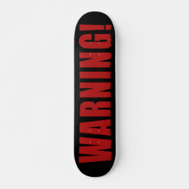 Waarschuwing Skateboard