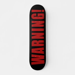 Waarschuwing Skateboard