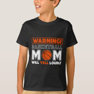 Waarschuwing Skelet Moeder Zal Hard Schreeuwen T-shirt